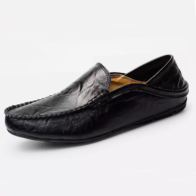 Men Casual Leather Loafers Shoes