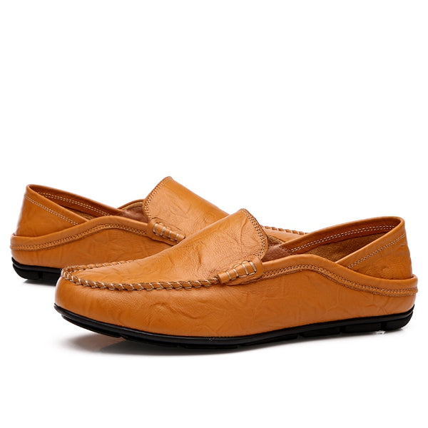 Men Casual Leather Loafers Shoes