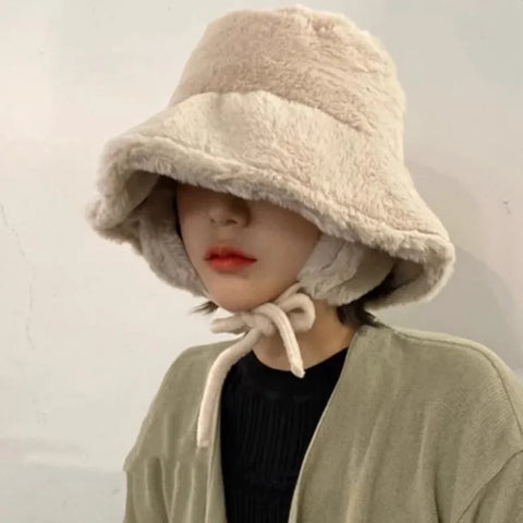 Women Bucket Hats With Ear Protections