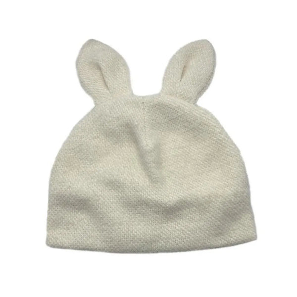 Women Cute Rabbit Ears Knitted Beanie Hat