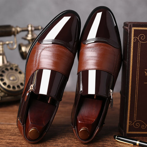 Men Classic  Slip On Oxford Shoes