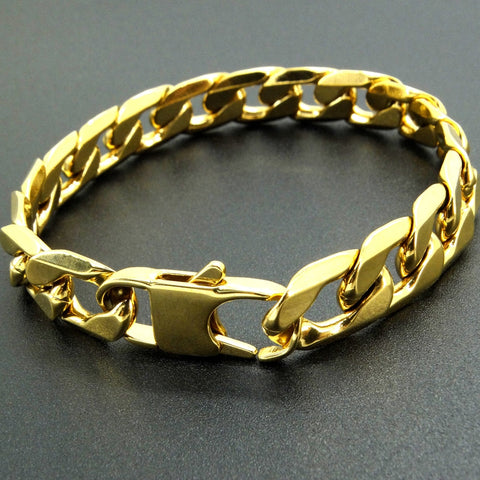 Men Stainless Steel Bracelet 6/8/12 mm 8 Inches