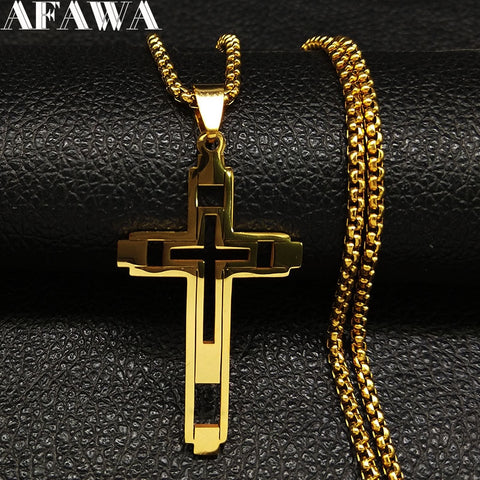 Men Stainless Steel Pendant Necklace Chain
