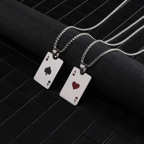 Men Stainless Steel Long Necklace Chain