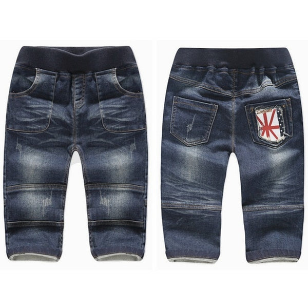 Chumhey 0-6T Spring Autumn Baby Girls Boys Child Jeans Pants Enfant Stretchy Denim Trousers Toddler Clothing 1 2 3 4 5 6