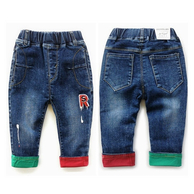 Chumhey 0-6T Spring Autumn Baby Girls Boys Child Jeans Pants Enfant Stretchy Denim Trousers Toddler Clothing 1 2 3 4 5 6