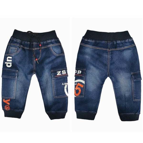 Chumhey 0-6T Spring Autumn Baby Girls Boys Child Jeans Pants Enfant Stretchy Denim Trousers Toddler Clothing 1 2 3 4 5 6