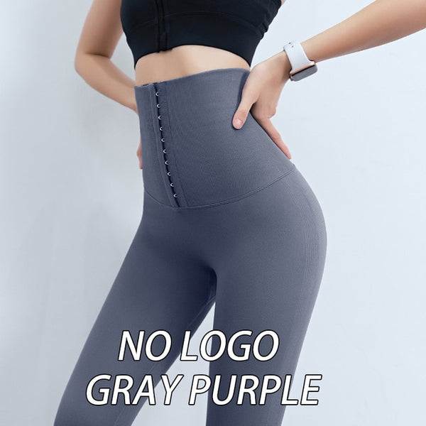 2021 Yoga Pants High Waist Cinchers  Shapewear Corset Stretchy Pants Tights Women  Sports Push Up Running Gym Fitness Leggings