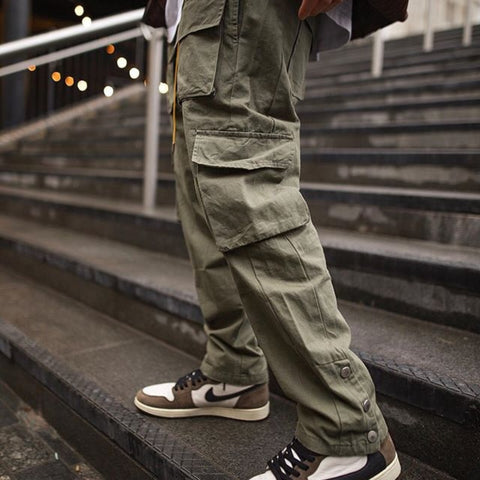 Cargo Pants Men 2021 Hip Hop Streetwear Jogger Pant Fashion Trousers Multi-Pocket Casual Joggers Sweatpants Men Pants
