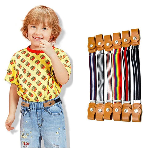 Kids Belts Girls And Boys Easybelt Elastic Belt Without Buckle Stretch Jeans riem zonder gesp vrije fashion ceinture enfant easy