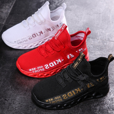 2021 New Mesh Kids Sneakers Lightweight Children Shoes Casual Breathable Boys Shoes Non-slip Girls Sneakers Zapatillas Size26-38